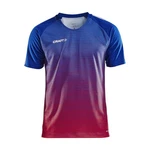 Craft T-Shirt Pro Control Stripe Jersey Dunkelrot/Blau/Mischfarben/Lila/Grau