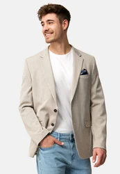 Jeff Anzugsakko JFLyle Khaki/Beige/Braun
