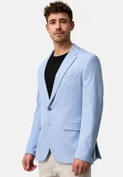 Jeff Anzugsakko JFLyle Hellblau/Blau