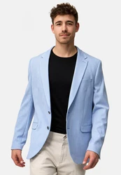 Jeff Anzugsakko JFLyle Hellblau/Blau