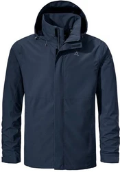 Schöffel Trekkingjacke Jacket Gmund Herren Dunkelblau/Hellblau/Blau
