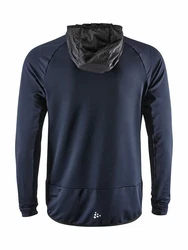 Craft Sweatshirt Extend Full Zip Dunkelblau/Grau/Dunkelrot/Hellblau