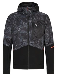 Funktionsjacke NIKOLO man (jacket active) black foggy print