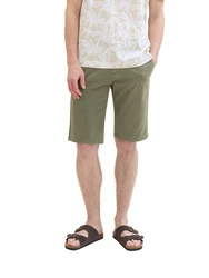 TOM TAILOR Bermudas Khaki/Beige/Dunkelgrün/Weiß/Grün