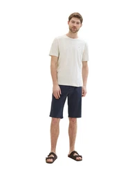 TOM TAILOR Bermudas Weiß/Creme/Dunkelblau/Hellblau/Beige/Khaki