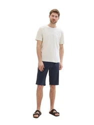 TOM TAILOR Bermudas Weiß/Creme/Dunkelblau/Hellblau/Beige/Khaki
