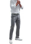 John Devin Chinohose Regular-Fit Silber/Grau/Hellgrau