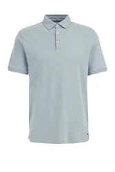 WE Fashion Poloshirt Blau/Hellblau