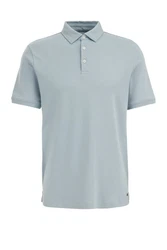WE Fashion Poloshirt Blau/Hellblau