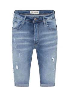 RedBridge Jeansshorts Hemd Hellblau/Blau