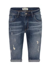 RedBridge Jeansshorts Hemd Blau/Hellblau