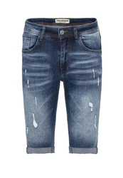 RedBridge Jeansshorts Hemd Hellblau/Blau