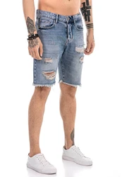 RedBridge Jeansshorts Preston Blau/Hellblau