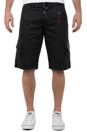 Shorts Casual Kurze Hose bapalaga Men Black S im Cargo Style