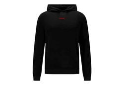 HUGO Hoodie Linked Hoodie mit Kängurutasche 