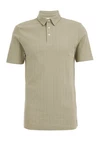 WE Fashion Poloshirt Khaki/Dunkelgrün