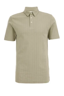 WE Fashion Poloshirt Khaki/Dunkelgrün WE Fashion Poloshirt Khaki/Dunkelgrün