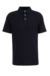 WE Fashion Poloshirt Dunkelblau
