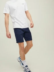 Jack & Jones Shorts JPSTBOWIE JJSHORTS SOLID SA SN Marineblau