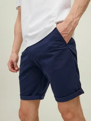 Jack & Jones Shorts JPSTBOWIE JJSHORTS SOLID SA SN Marineblau