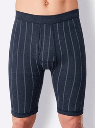 Witt Schlpfer Hose knielang Dunkelblau/Grau/Blau