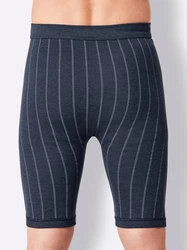 Witt Schlpfer Hose knielang Dunkelblau/Grau/Blau
