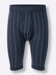 Witt Schlpfer Hose knielang Dunkelblau/Grau/Blau