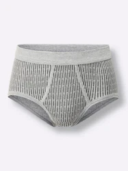 Witt Slip (1-St) Grau/Hellgrau