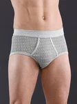 Witt Slip (1-St) Grau/Hellgrau