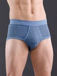 Witt Slip (1-St) Grau/Hellblau/Blau/Dunkelblau