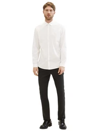 Langarmhemd Poplin mit Manschetten