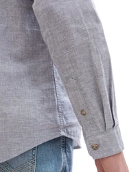 TOM TAILOR Langarmhemd blau