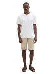 TOM TAILOR Bermudas Weiß/Beige/Khaki/Creme