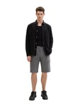 TOM TAILOR Cargoshorts Bermudas Mid Waist 7365 Grau/Dunkelgrau/Schwarz