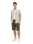 TOM TAILOR Cargoshorts Bermudas Mid Waist 7365 Oliv