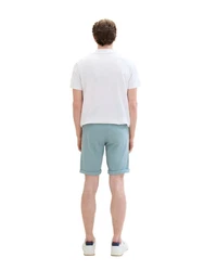 TOM TAILOR Bermudas mit Paspeltasche Hellblau/Weiß/Blau/Creme/Grau