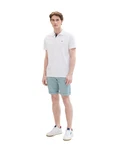TOM TAILOR Bermudas mit Paspeltasche Hellblau/Weiß/Blau/Creme/Grau