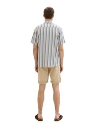 TOM TAILOR Bermudas Khaki/Beige/Dunkelblau/Grau/Weiß/Hellblau