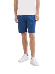 TOM TAILOR Bermudas Weiß/Hellblau/Blau/Creme