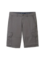 TOM TAILOR Bermudas Cargo Shorts Khaki/Grau/Weiß/Beige