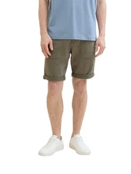 TOM TAILOR Bermudas mit Utility Details Khaki/Blau/Türkis/Hellblau/Grau/Dunkelgrün