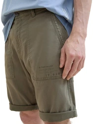 TOM TAILOR Bermudas mit Utility Details Khaki/Blau/Türkis/Hellblau/Grau/Dunkelgrün