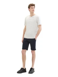 Bermudas mit Melange Optik