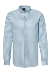John Devin Langarmhemd Regular Fit mit Button-down-Kragen Hellblau/Blau