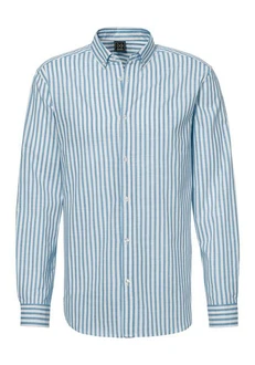 John Devin Langarmhemd Regular Fit mit Button-down-Kragen Hellblau/Blau John Devin Langarmhemd Regular Fit mit Button-down-Kragen Hellblau/Blau