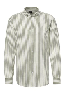 John Devin Langarmhemd Regular Fit mit Button-down-Kragen Khaki/Türkis/Grün John Devin Langarmhemd Regular Fit mit Button-down-Kragen Khaki/Türkis/Grün