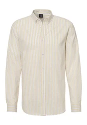 John Devin Langarmhemd Regular Fit mit Button-down-Kragen Beige/Weiß/Creme/Khaki/Rot/Gelb