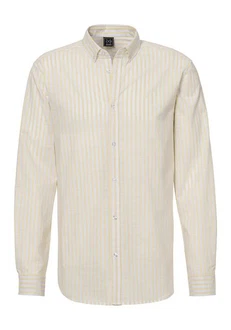 John Devin Langarmhemd Regular Fit mit Button-down-Kragen Beige/Weiß/Creme/Khaki/Rot/Gelb