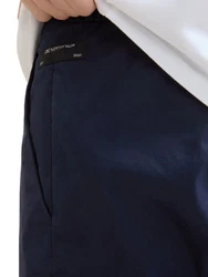 TOM TAILOR Chinohose Shorts Weiß/Creme/Grau