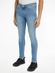Calvin Klein Jeans Skinny-fit-Jeans SKINNY im 5-Pocket-Style Hellblau/Blau